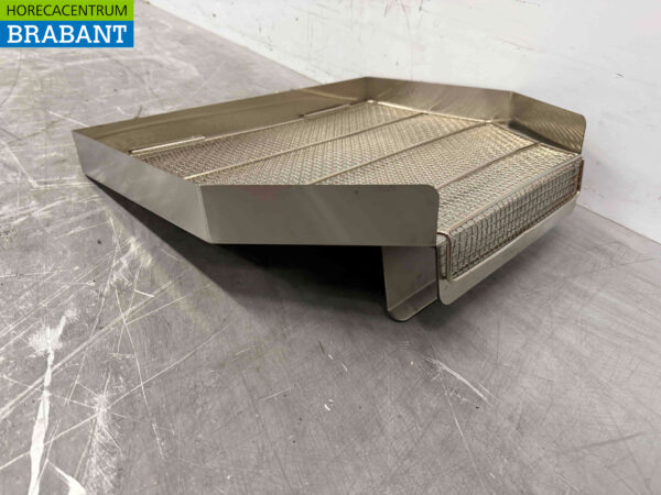 Grille d'égouttage en acier inoxydable Plateau d'égouttage pour friteuse Horeca – Image 3