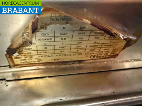 Cuisinière Zanussi en acier inoxydable à 4 feux avec four Restauration au GAZ – Image 6