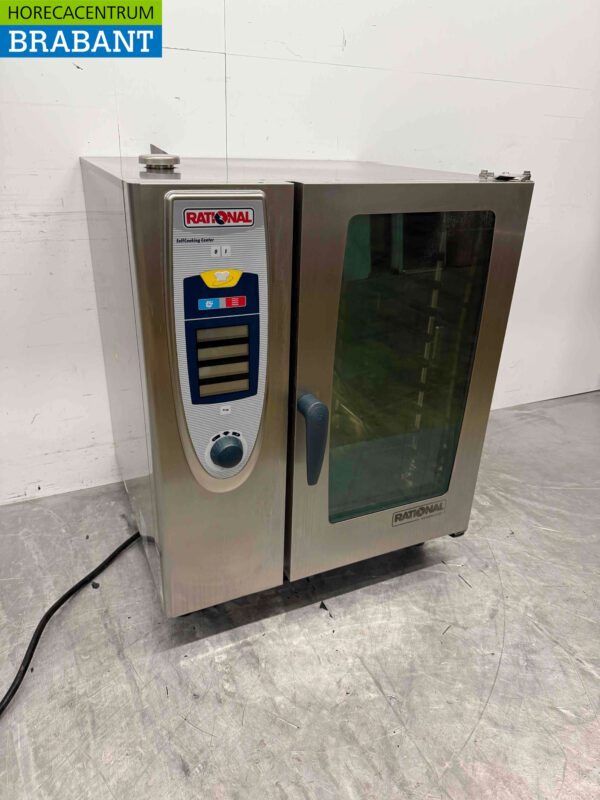 SelfCookingCenter Rational SCC 101 en acier inoxydable avec hotte 6 x 1/1 GN 400V Horeca (kopie) – Image 2