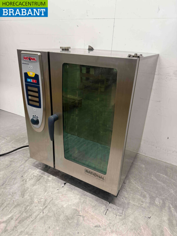 SelfCookingCenter Rational SCC 101 en acier inoxydable avec hotte 6 x 1/1 GN 400V Horeca (kopie) – Image 3