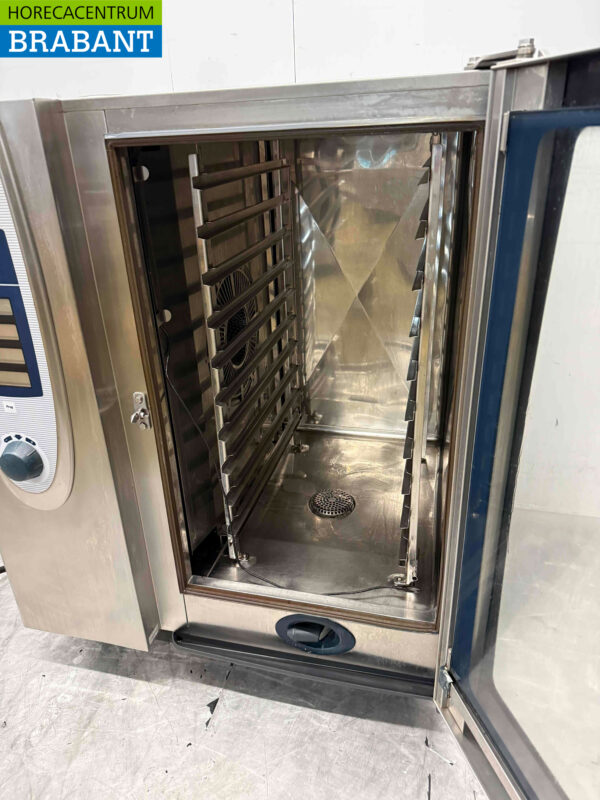 SelfCookingCenter Rational SCC 101 en acier inoxydable avec hotte 6 x 1/1 GN 400V Horeca (kopie) – Image 5