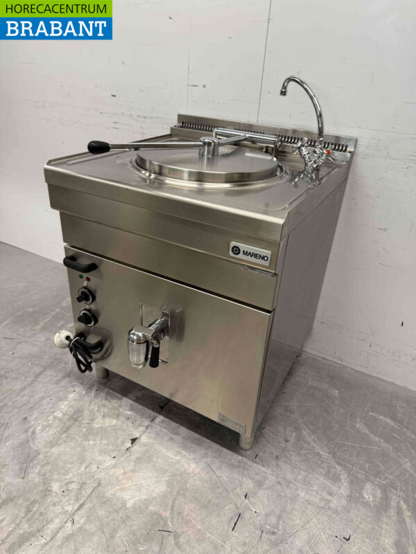 Bouilloire Mareno en acier inoxydable Capacité 50 litres 400V Horeca – Image 3