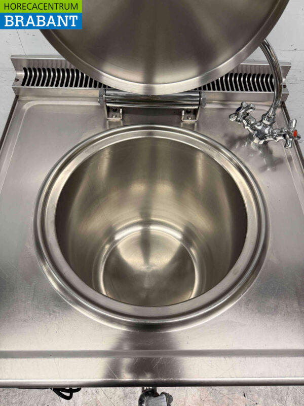 Bouilloire Mareno en acier inoxydable Capacité 50 litres 400V Horeca – Image 6