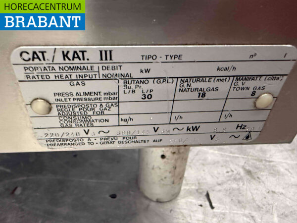 Bouilloire Mareno en acier inoxydable Capacité 50 litres 400V Horeca – Image 7