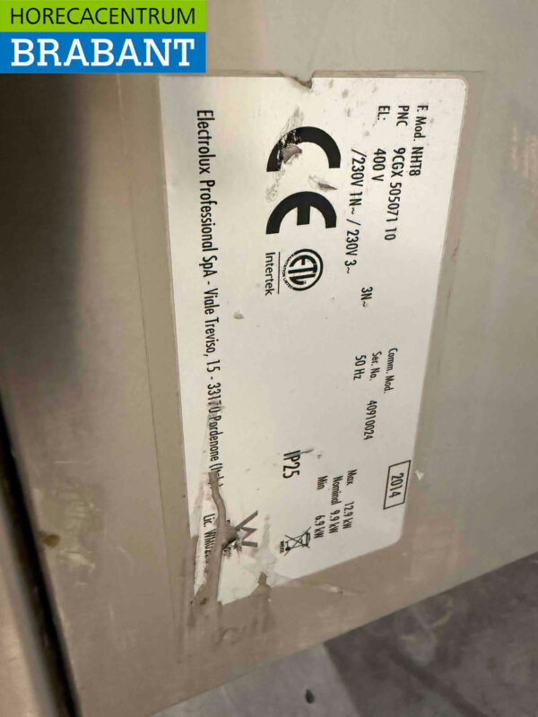 Lave-vaisselle coulissant Zanussi HHT8 en acier inoxydable 400V Restauration – Image 7
