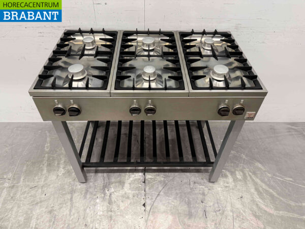 Plaque de cuisson Atag 6 feux en acier inoxydable 105 cm Propane Horeca – Image 2