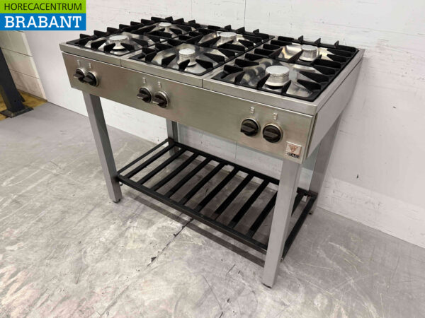 Plaque de cuisson Atag 6 feux en acier inoxydable 105 cm Propane Horeca – Image 4