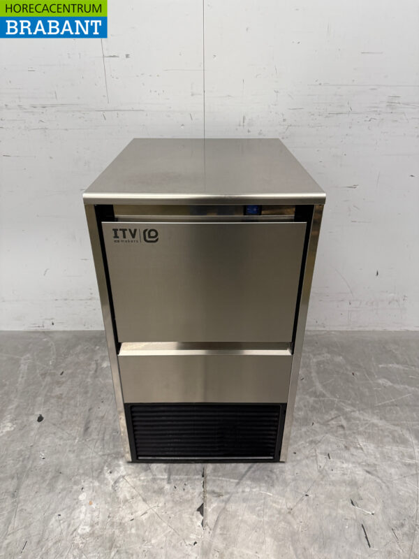 Machine à glaçons ITV en acier inoxydable 37 kg par jour 20 kg bunker 230V Horeca