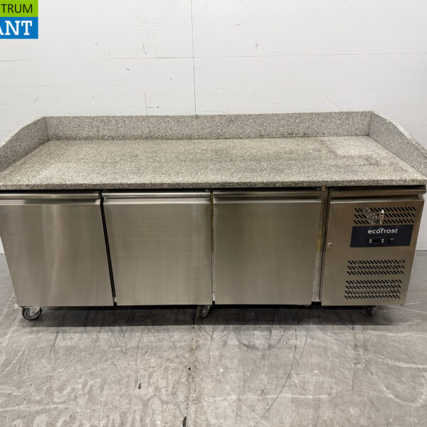 Réfrigérateur Ecofrost en acier inoxydable 3 portes 202,5 cm 230V Horeca