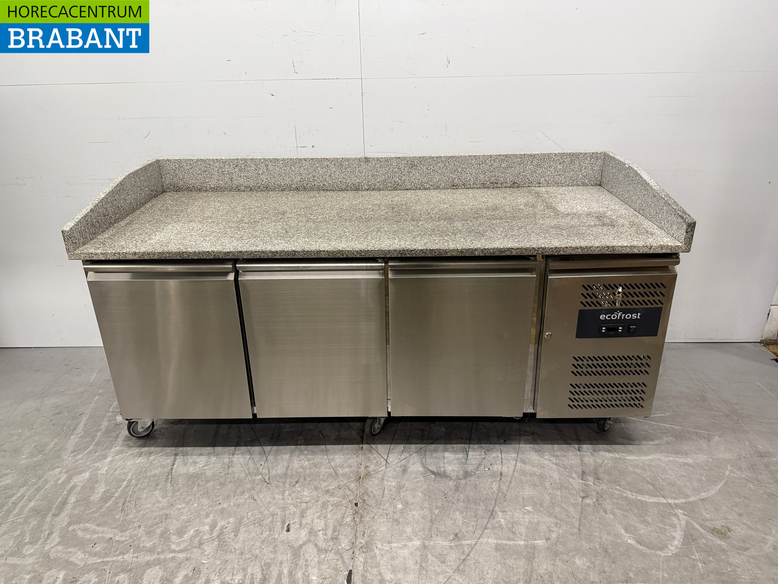 Réfrigérateur Ecofrost en acier inoxydable 3 portes 202,5 cm 230V Horeca