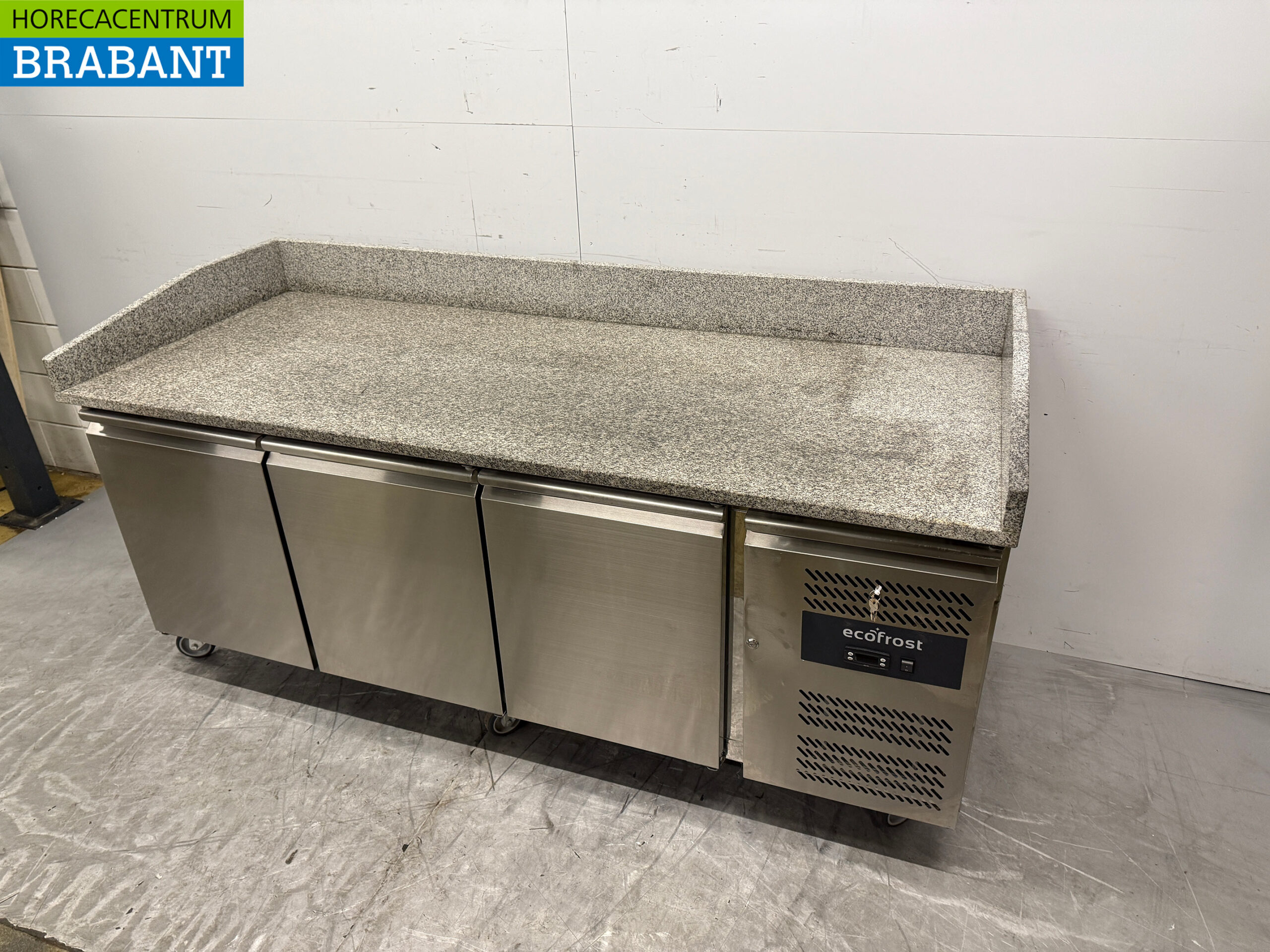 Réfrigérateur Ecofrost en acier inoxydable 3 portes 202,5 cm 230V Horeca – Image 2