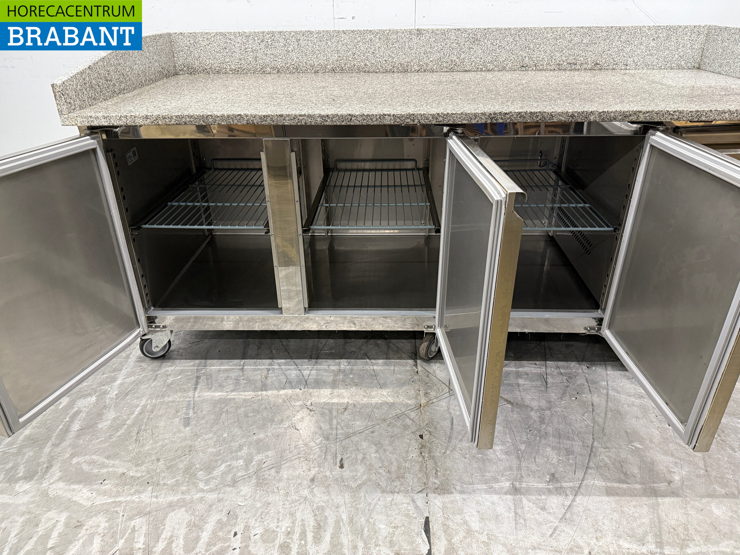 Réfrigérateur Ecofrost en acier inoxydable 3 portes 202,5 cm 230V Horeca – Image 4