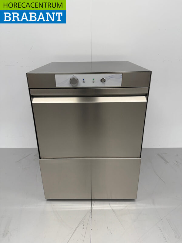Lave-vaisselle Asber Basic-line en acier inoxydable avec pompe de vidange et pompes à savon 400V Horeca