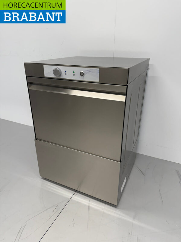Lave-vaisselle Asber Basic-line en acier inoxydable avec pompe de vidange et pompes à savon 400V Horeca – Image 2