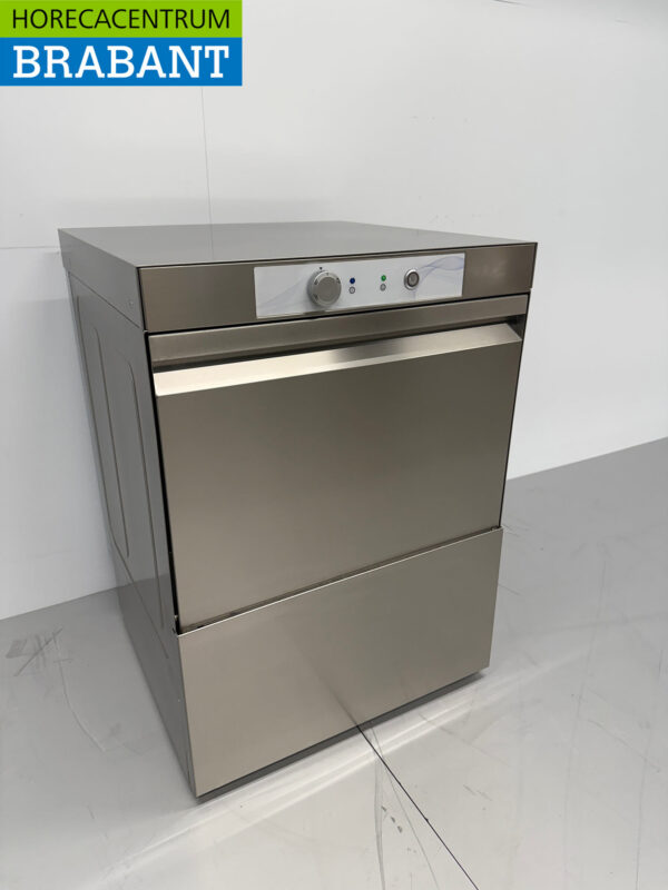 Lave-vaisselle Asber Basic-line en acier inoxydable avec pompe de vidange et pompes à savon 400V Horeca – Image 3