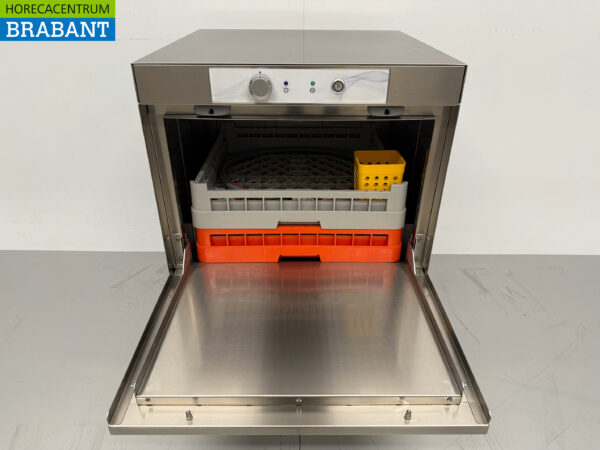 Lave-vaisselle Asber Basic-line en acier inoxydable avec pompe de vidange et pompes à savon 400V Horeca – Image 4