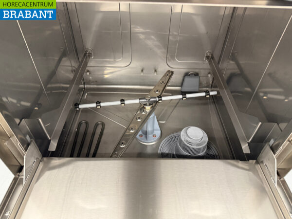 Lave-vaisselle Asber Basic-line en acier inoxydable avec pompe de vidange et pompes à savon 400V Horeca – Image 5