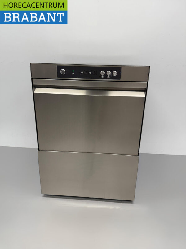 Lave-vaisselle Asber Profi-line Plus en acier inoxydable Lave-vaisselle avec adoucisseur d'eau et pompe de vidange 230V Horeca