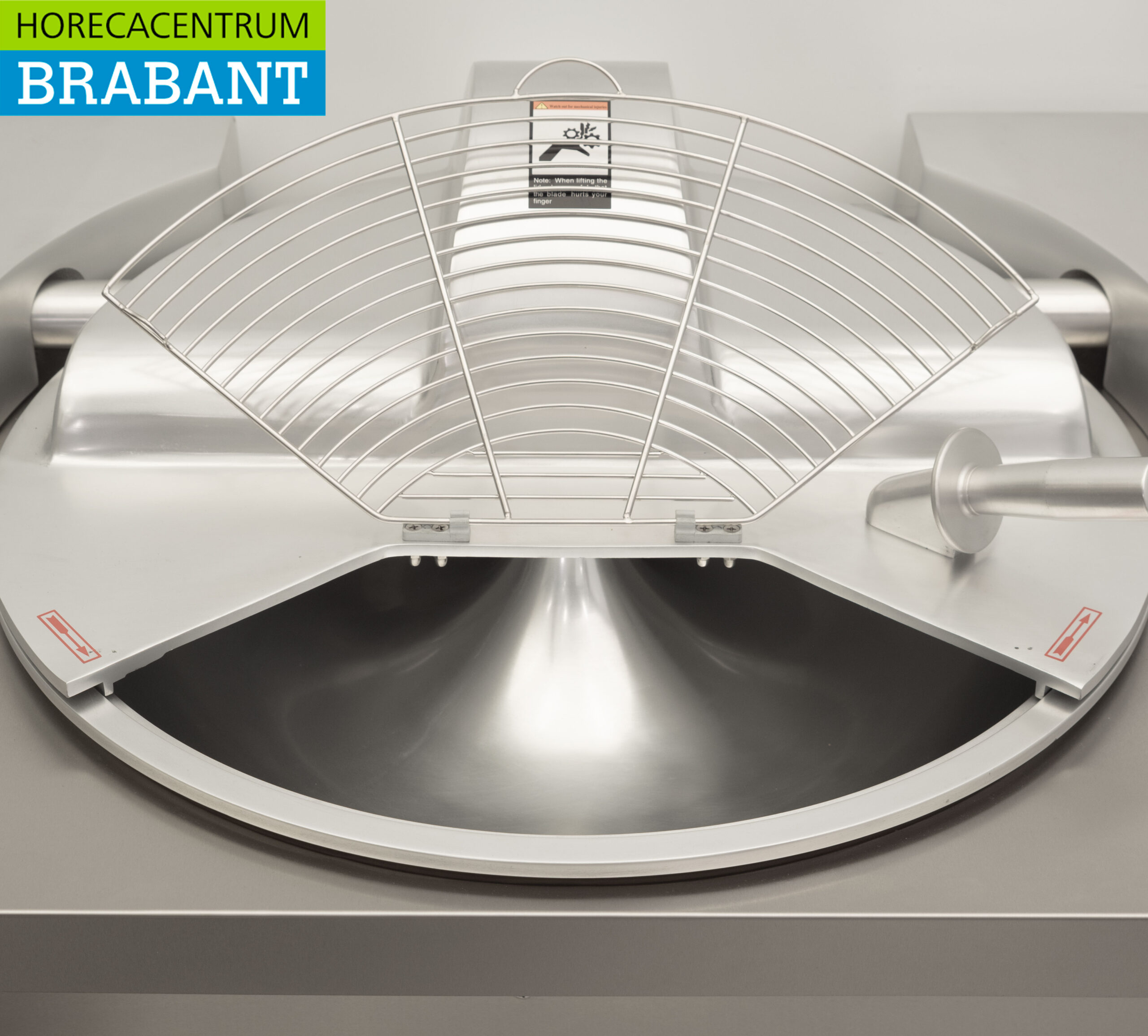 HCB Coupe-boules mobile en acier inoxydable Coupe-viande Coupe-légumes 20 litres 230V Horeca – Image 5