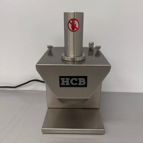 HCB Trancheur de saucisses électrique en acier inoxydable Trancheur de saucisses au curry 230V Horeca