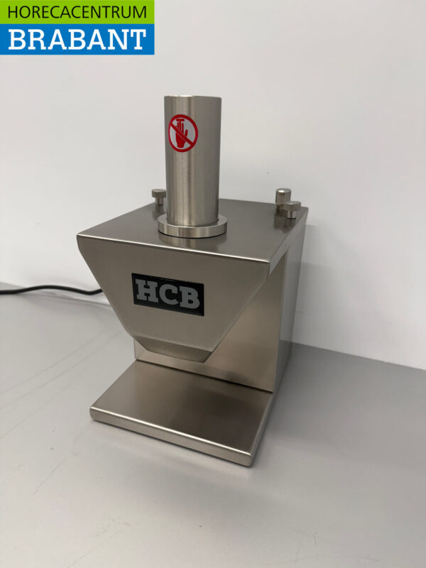 HCB Trancheur de saucisses électrique en acier inoxydable Trancheur de saucisses au curry 230V Horeca – Image 2