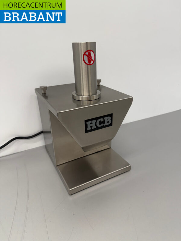 HCB Trancheur de saucisses électrique en acier inoxydable Trancheur de saucisses au curry 230V Horeca – Image 3