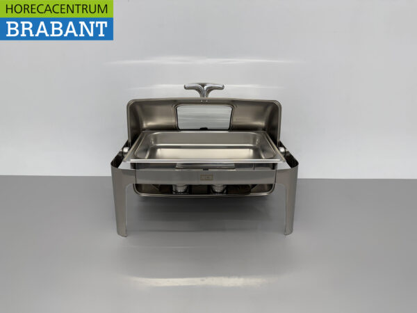 HCB Chafing Dish Rolltop acier inoxydable - Voyant - 9 litres - 1/1 GN Restauration – Image 4