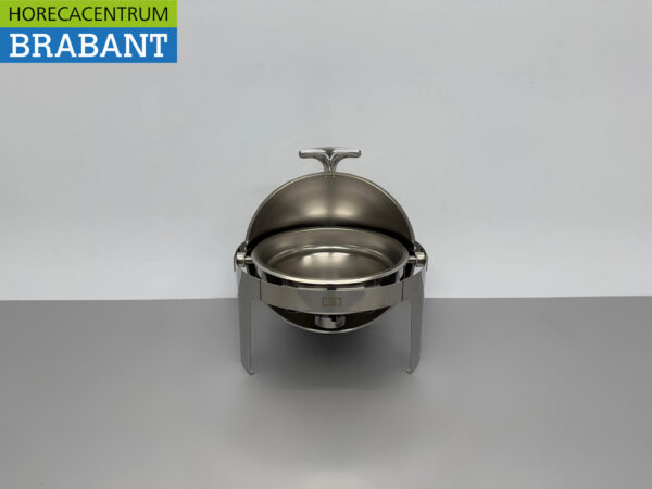 HCB Chafing Dish rond Rolltop acier inoxydable - 6 litres - Horeca – Image 4