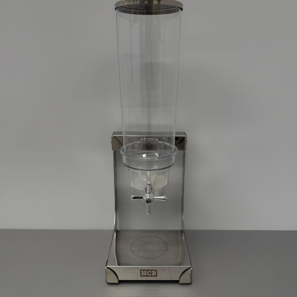 Distributeur de haricots en acier inoxydable - 3,5 litres - HCB - Horeca