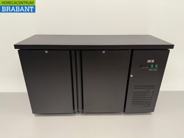 HCB Backbar Bar Cooler 2 portes 280 litres 146,5 cm 230V Horeca