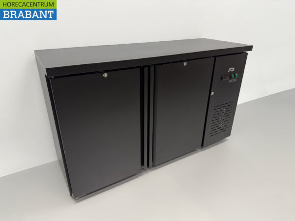 HCB Backbar Bar Cooler 2 portes 280 litres 146,5 cm 230V Horeca – Image 3