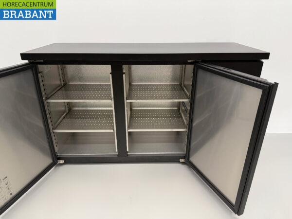 HCB Backbar Bar Cooler 2 portes 280 litres 146,5 cm 230V Horeca – Image 4