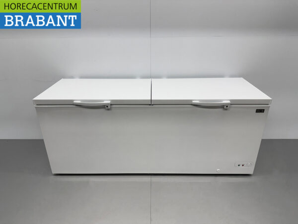 HCB Freezer Congélateur coffre avec double couvercle rabattable 670 litres 230V Horeca
