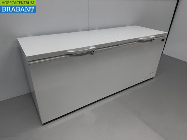HCB Freezer Congélateur coffre avec double couvercle rabattable 670 litres 230V Horeca – Image 3