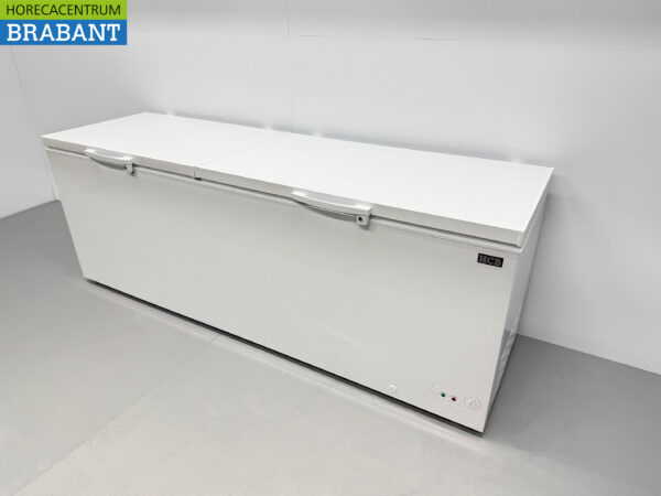 HCB Freezer Congélateur coffre avec double couvercle rabattable 755 litres 230V Horeca – Image 2