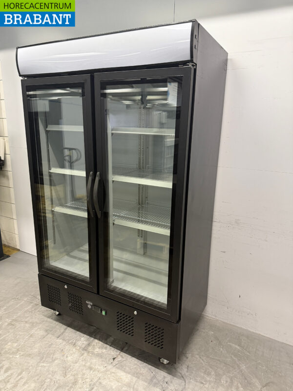 Combisteel Réfrigérateur à roulettes à double porte vitrée 1079 litres 230V Horeca – Image 2