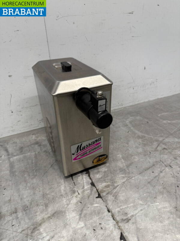 Machine à crème chantilly Mussana Pony 2 litres en acier inoxydable 230V Horeca – Image 3
