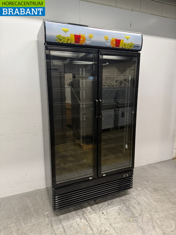 Combisteel Réfrigérateur à roulettes à double porte vitrée 758 litres 230V Horeca – Image 2
