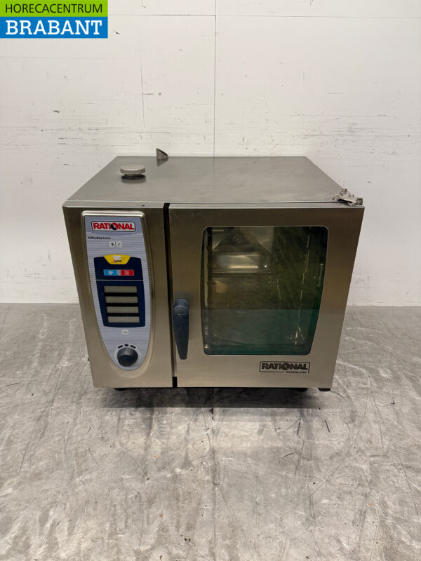 Acier inoxydable Rational SCC 61 SelfCookingCenter 6 x 1/1 GN 400V Horeca