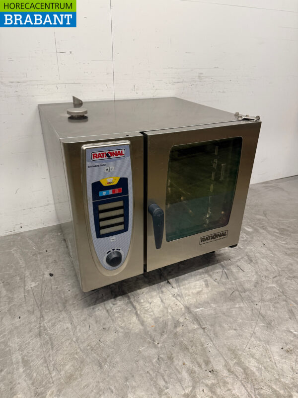 Acier inoxydable Rational SCC 61 SelfCookingCenter 6 x 1/1 GN 400V Horeca – Image 3