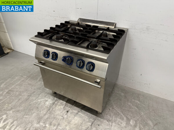 Cuisinière à gaz Elektrolux 4 feux en acier inoxydable avec four Gaz Naturel Restauration – Image 2
