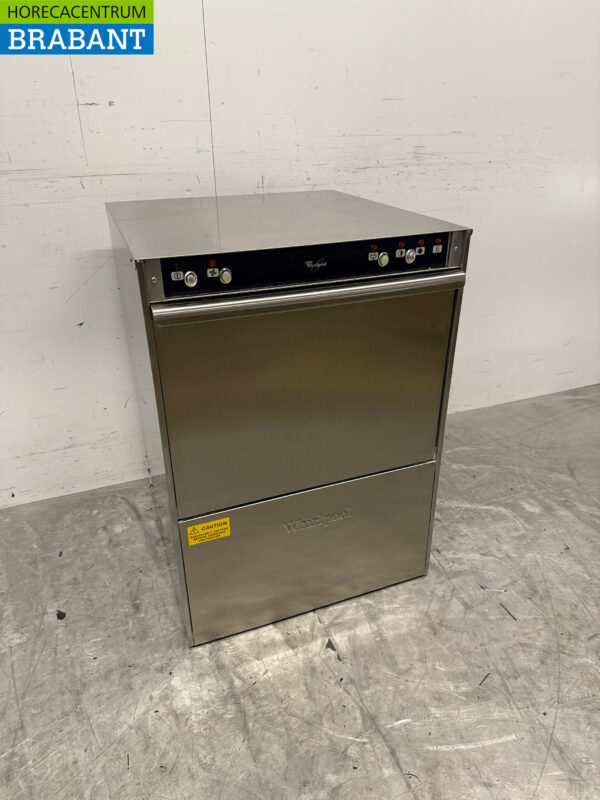 Lave-vaisselle Whirlpool en acier inoxydable avec pompe de vidange 230V Horeca – Image 3