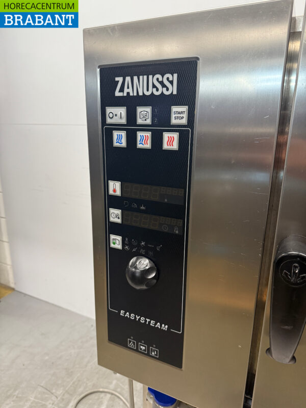 Four mixte Zanussi en acier inoxydable avec support 6 x 1/1 GN 400V Horeca – Image 4