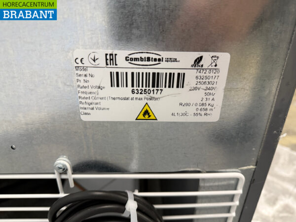 Glacière Combisteel Scoop en acier inoxydable Congélateur mobile 658 litres 230V Horeca – Image 5
