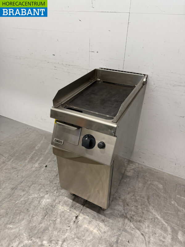 Planche à griller Zanussi en acier inoxydable 40 cm Gaz naturel Horeca – Image 2