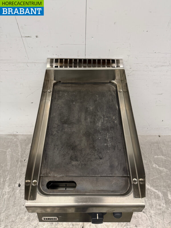 Planche à griller Zanussi en acier inoxydable 40 cm Gaz naturel Horeca – Image 4