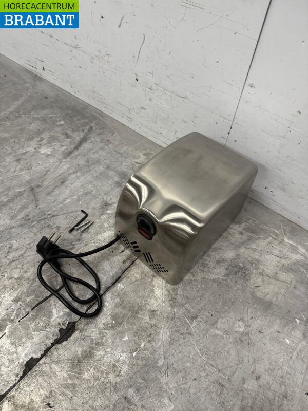Sèche-mains automatique Combisteel en acier inoxydable Sèche-mains 1350 watts 230V Horeca – Image 2