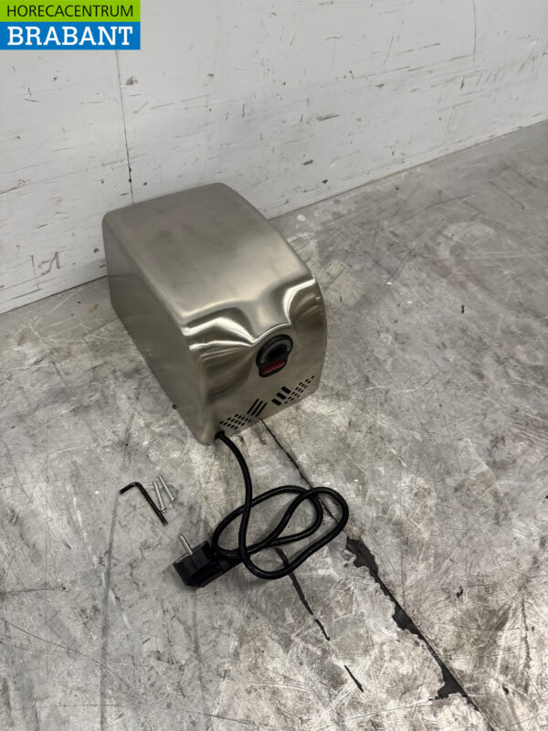 Sèche-mains automatique Combisteel en acier inoxydable Sèche-mains 1350 watts 230V Horeca – Image 3