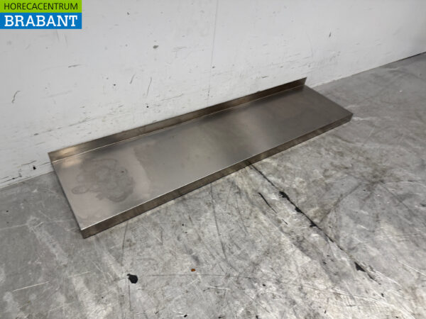 Étagère murale en acier inoxydable 120 x 30 cm Restauration – Image 3