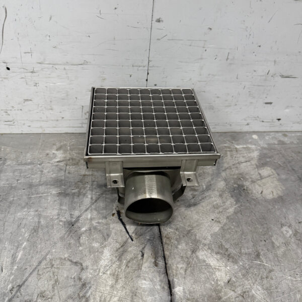 Siphon de sol Combisteel en acier inoxydable 20 x 20 x 13 cm Horeca